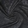 KNIT DOBBY JACQUARD EMBOSSED WITH GILITER 18037 COL.4 BLACK