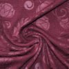 KNIT FUKRO EMBOSS WITH STONE 18057 COL.10 BURGUNDY