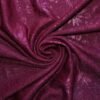 GALAXY CREPE KNIT EMBOSSED WITH METALLIC #18036 COL.7 MAROON