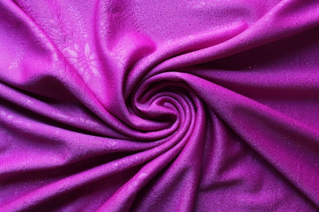 GALAXY CREPE KNIT EMBOSSED WITH METALLIC #18036 COL.2 FUCHSIA