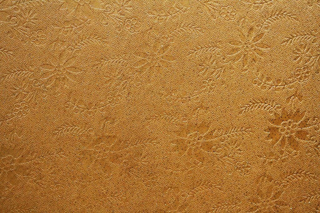 GALAXY CREPE KNIT EMBOSSED WITH METALLIC #18036 COL.5 MUSTARD