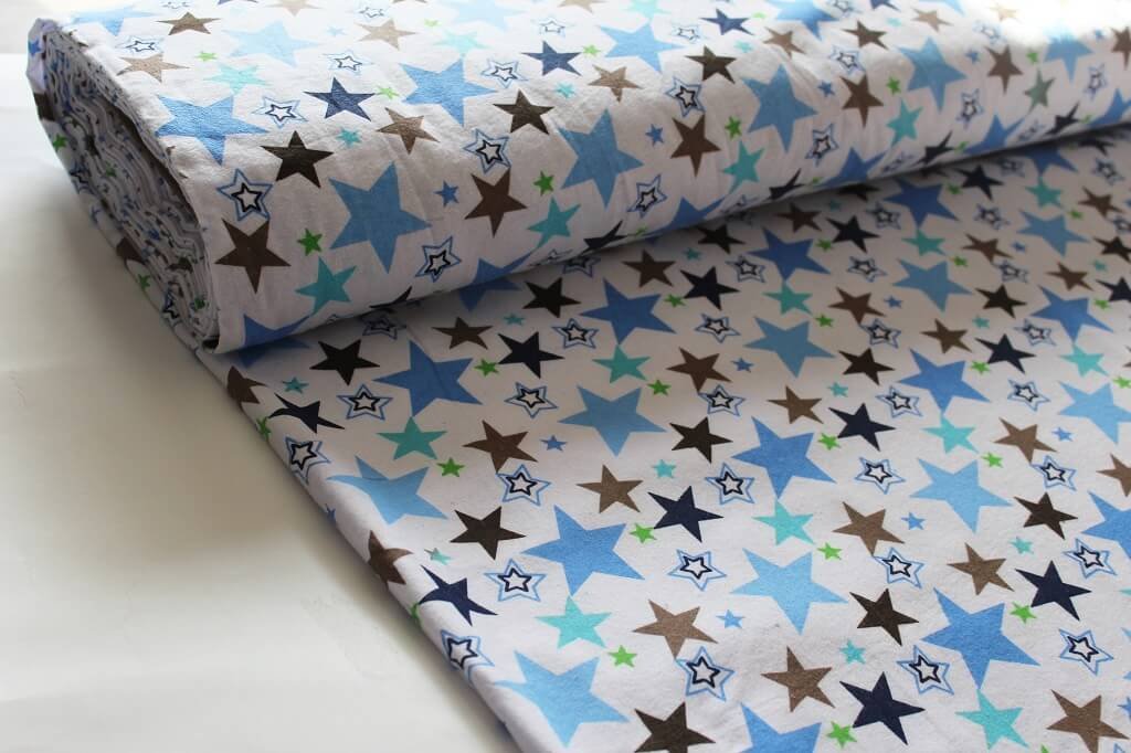 FLANNEL PRINT 17945. DES. 'GREY NIGHT'