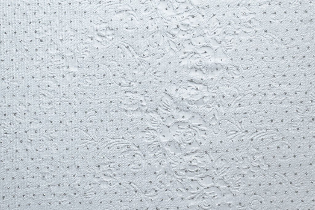 KNIT FUKRO WITH 3D EMBOSS WITH DIAMOND METALLIC 18015 COL. 9 WHITE