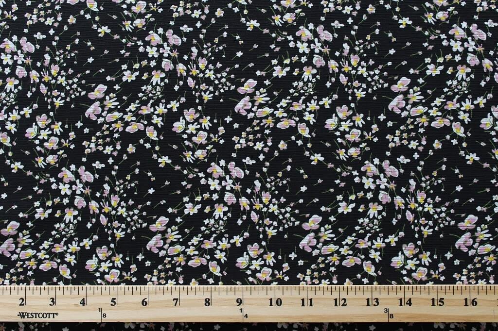 KOSHIBO YORYO CREPE 18202. DES. 25 COL.5 BLACK BACKGROUND