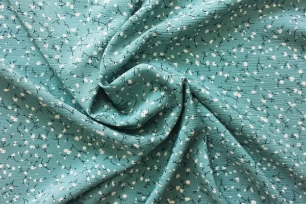 Crepe Polyester Dress Fabric