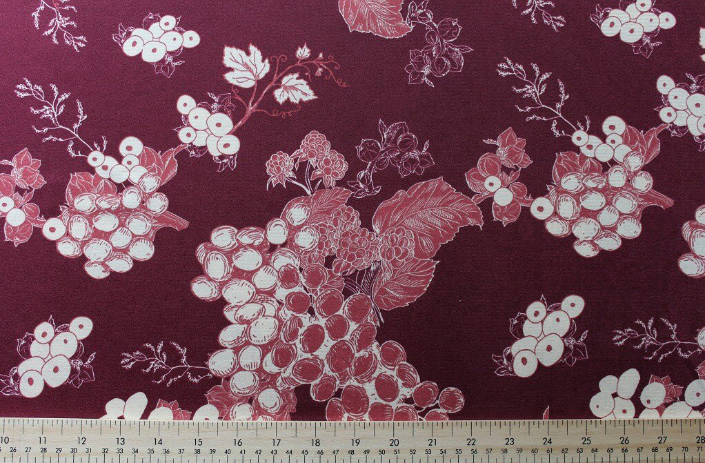 JERSEY FABRIC MAROON