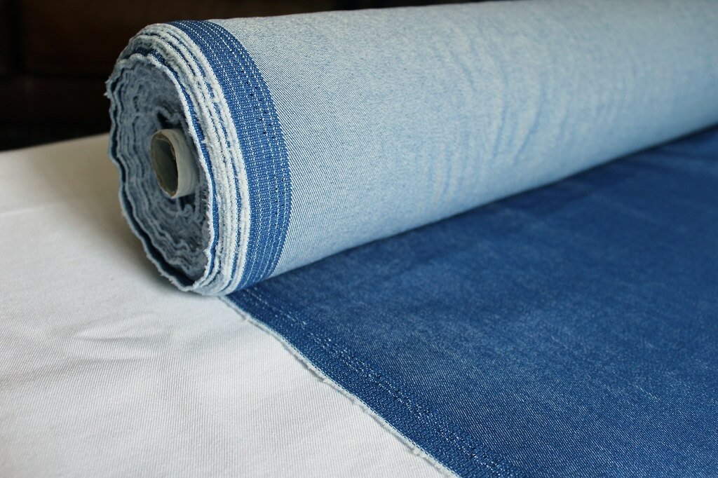 denim fabric by the yard