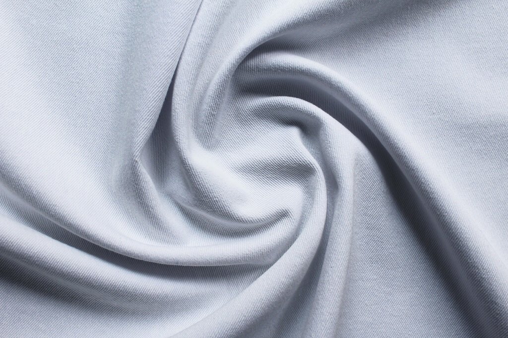 T/C DENIM STRETCH COL.4 WHITE DENIM FABRIC