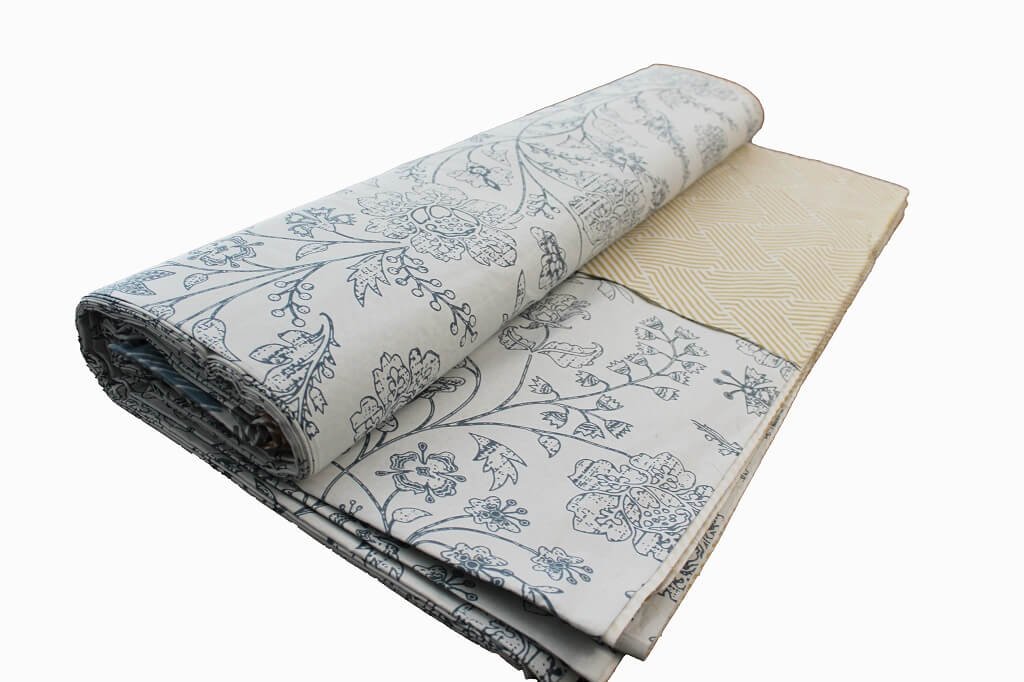 COTTON SHEETING 108'' INCH WIDE. DES. HJ-01 COL. GREY/BROWN/ BEIGE Bed Sheet Cotton