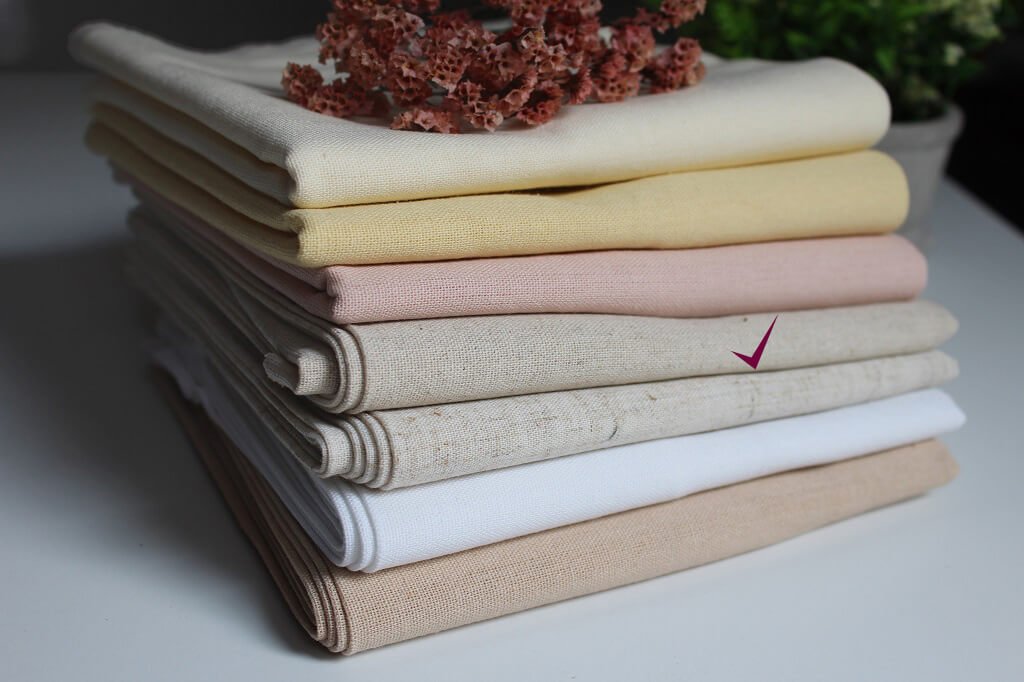 LINEN PLAIN DYED KC 20 COL.4 SAND BEIGE Linen