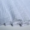 COTTON DOUBLE GAUZE COL.1 WHITE Cotton Double Layer