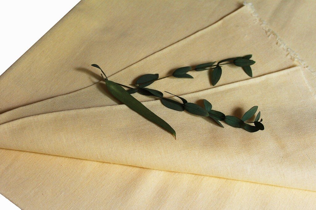 Linen Fabric Solid Color