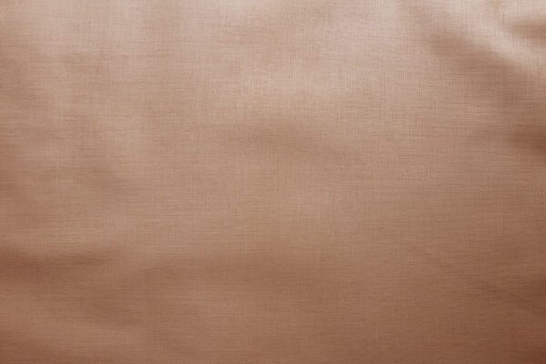 Natural Cotton Fabric Pale Peach color