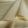 Natural Cotton Fabric Pastel Yellow Color