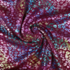 Foil Fabric Maroon pic2