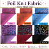 Slide 2 Foil Knit Fabric Front and Back sides
