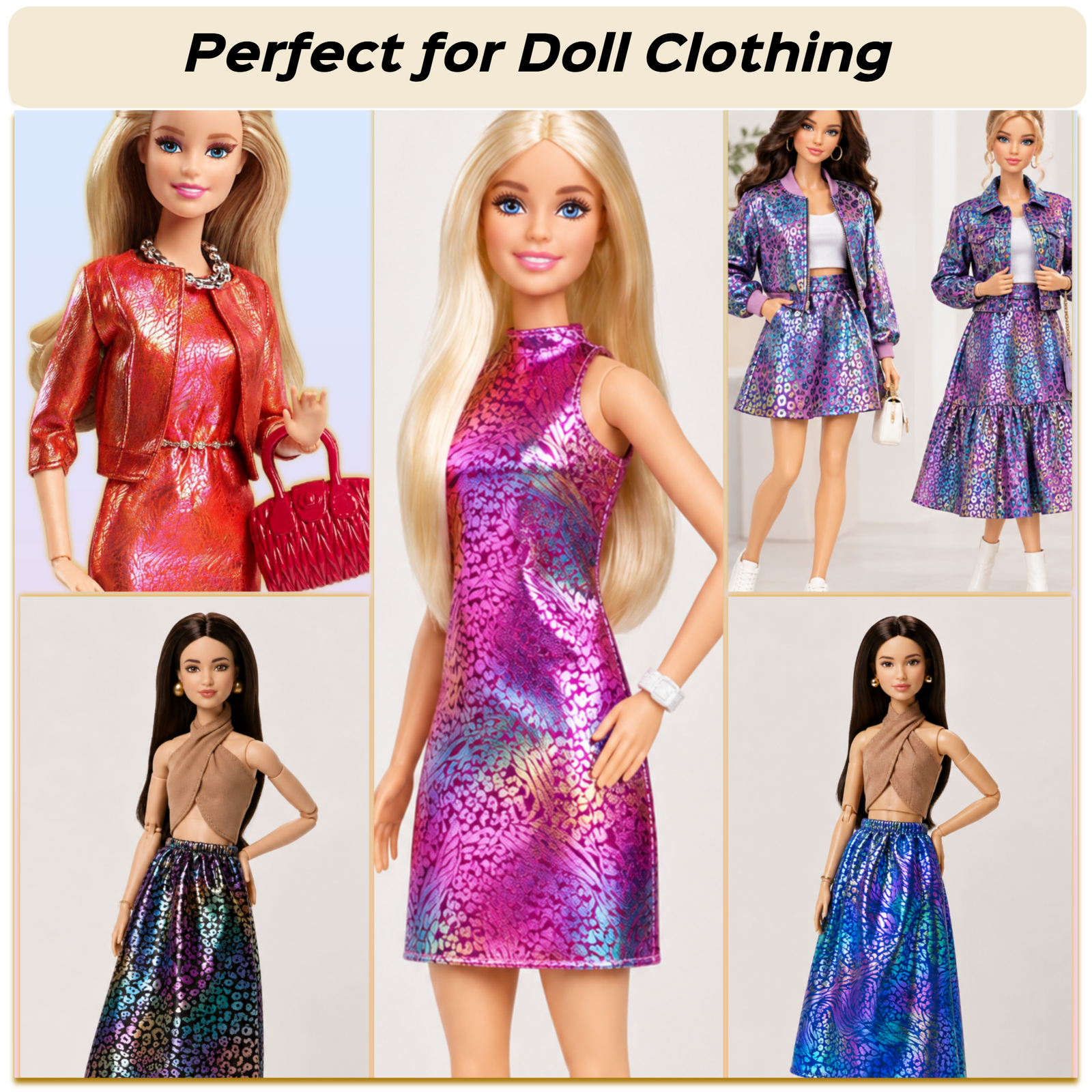 Slide 4 CREATE UNIQUE DOLL OUTFITS