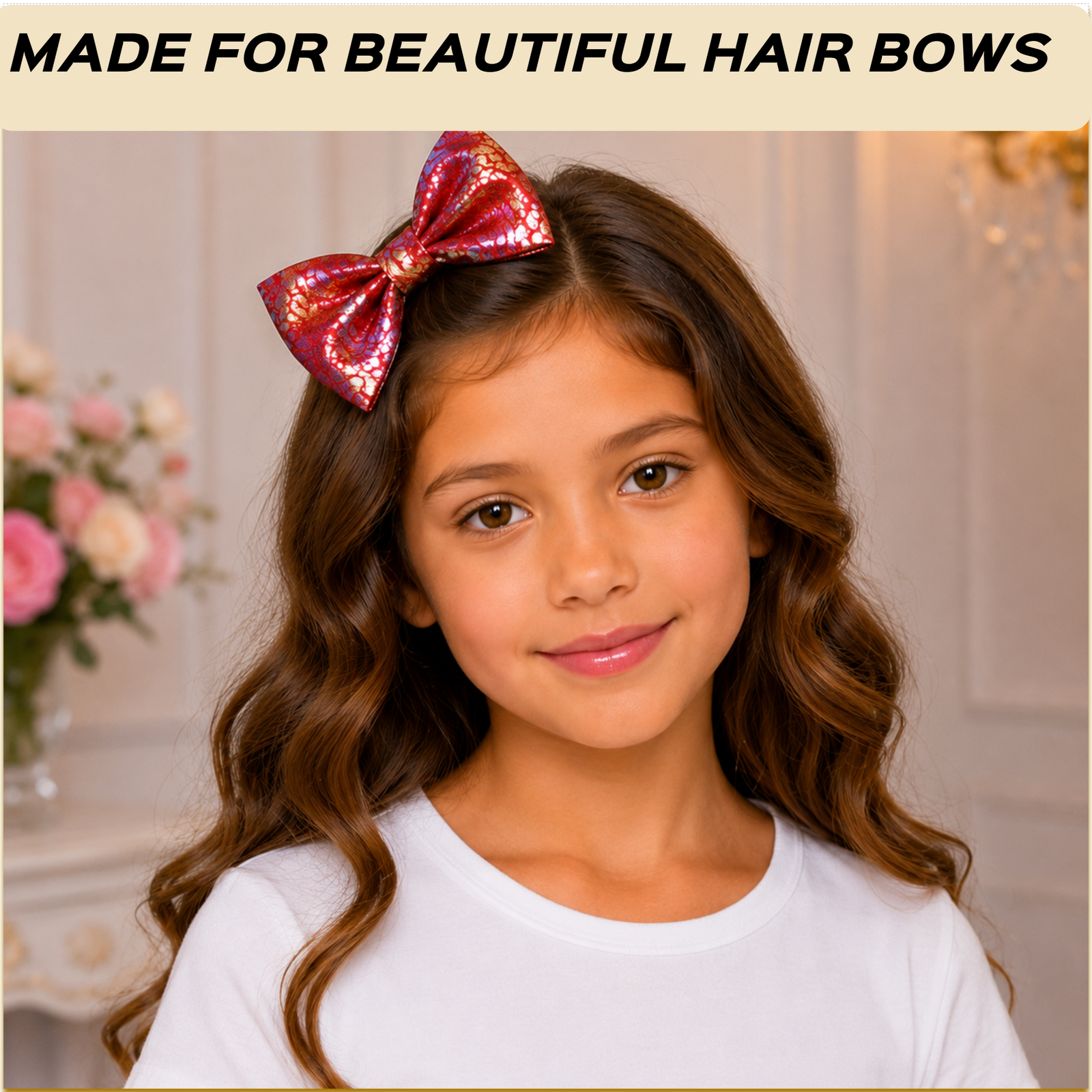 Slide 6 MADE FOR HAIR BOWS Orange
