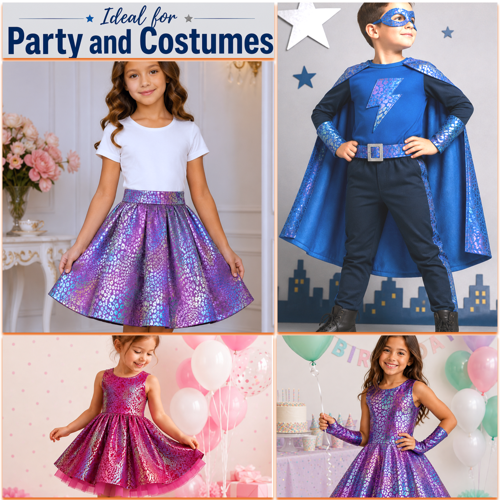 Slide 8. Ideal for Party and Costumes Lilac