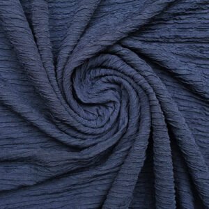 Knit Fukuro Solid Navy Blue Color