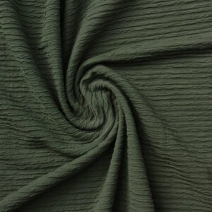 Knit Fukuro Solid Color Hunter Green