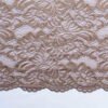 Beige Lace with scalloped edge