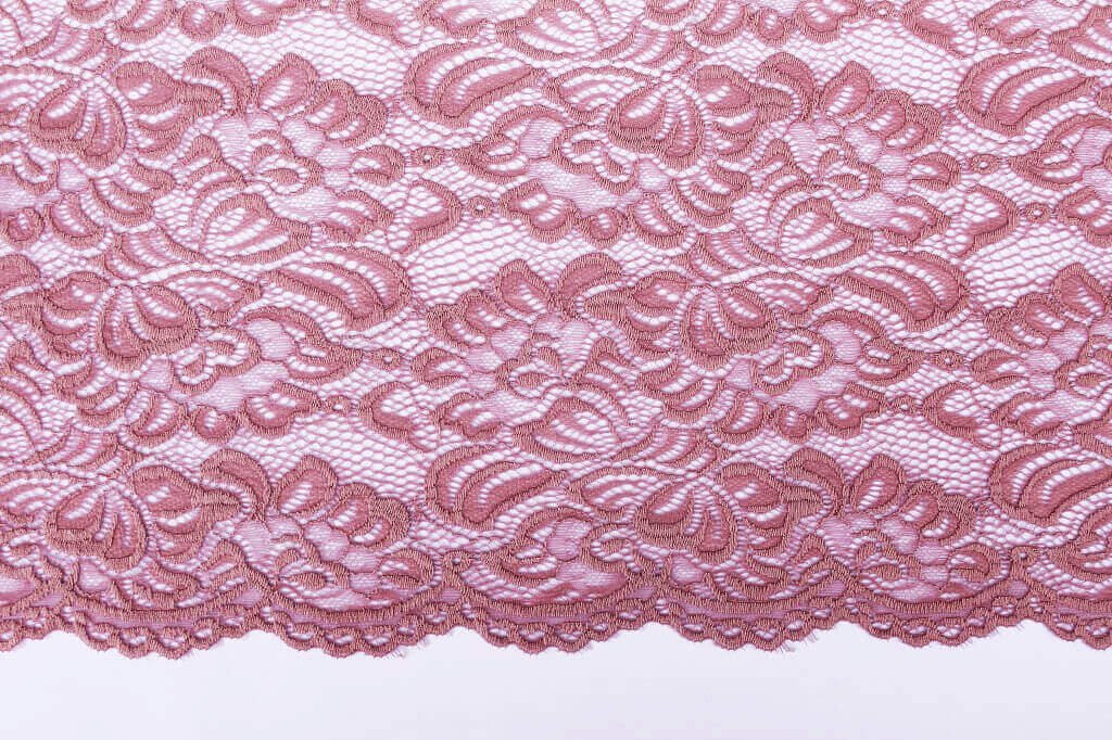 NYLON LACE SPANDEX ROSE