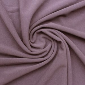 Techno- Crepe Knit Fabric Mauve