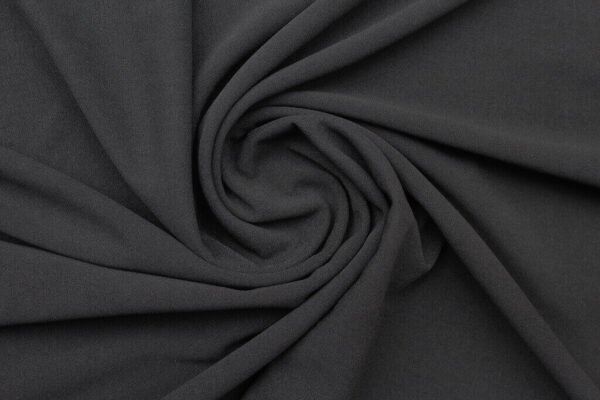 Techno-Crepe Knit Fabric Black