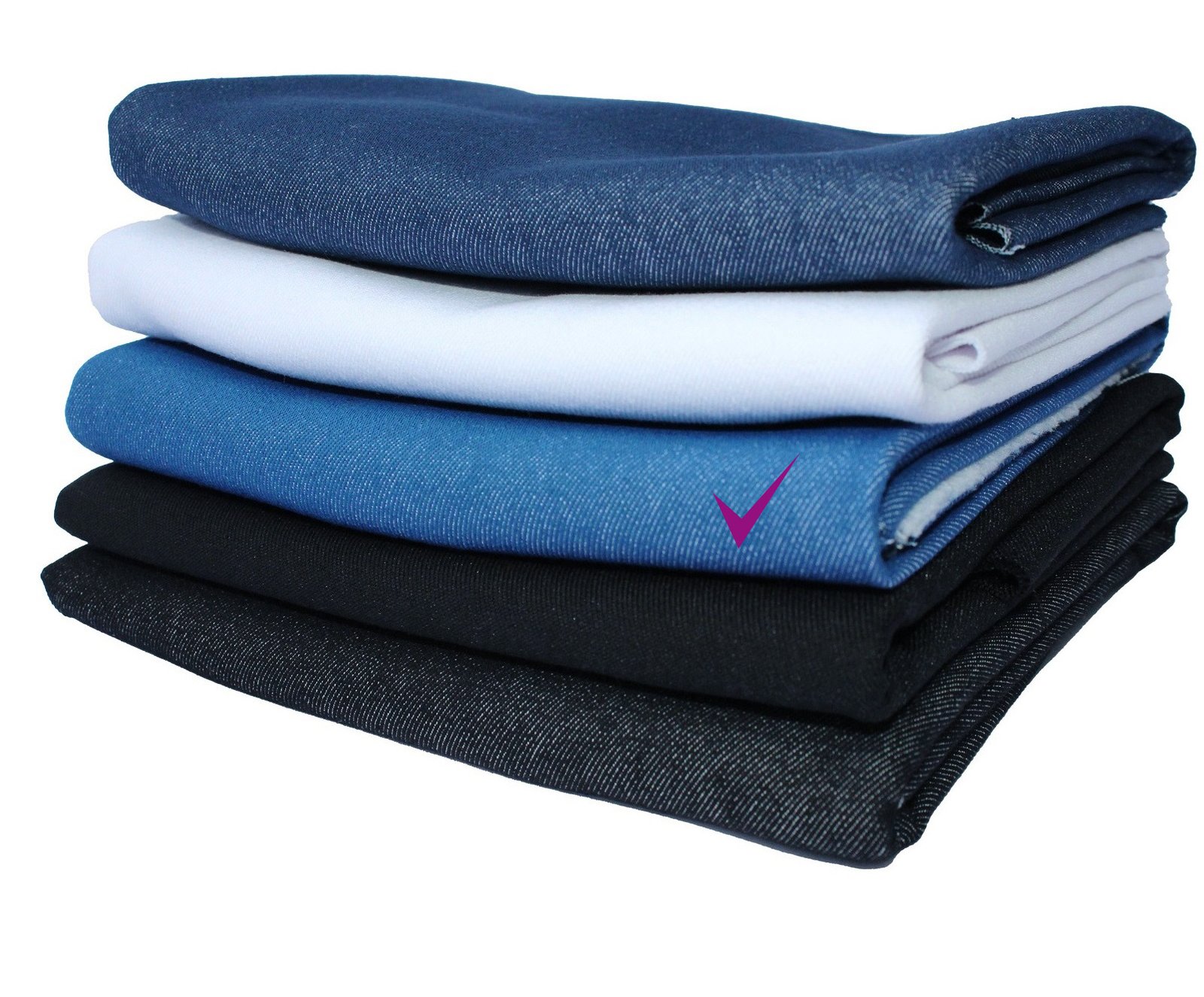 T/C DENIM STRETCH COL.9 CLASSIC BLUE Classic Blue Denim Fabric, Denim fabric by the yard, jean material, jean fabric