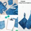 Denim Fabric in Crafts and home decore Classic Blue