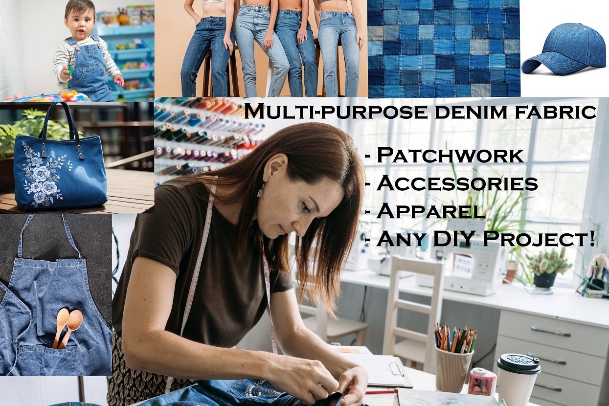 Multipurpose Classic Denim Fabric Multipurpose Classic Denim Fabric