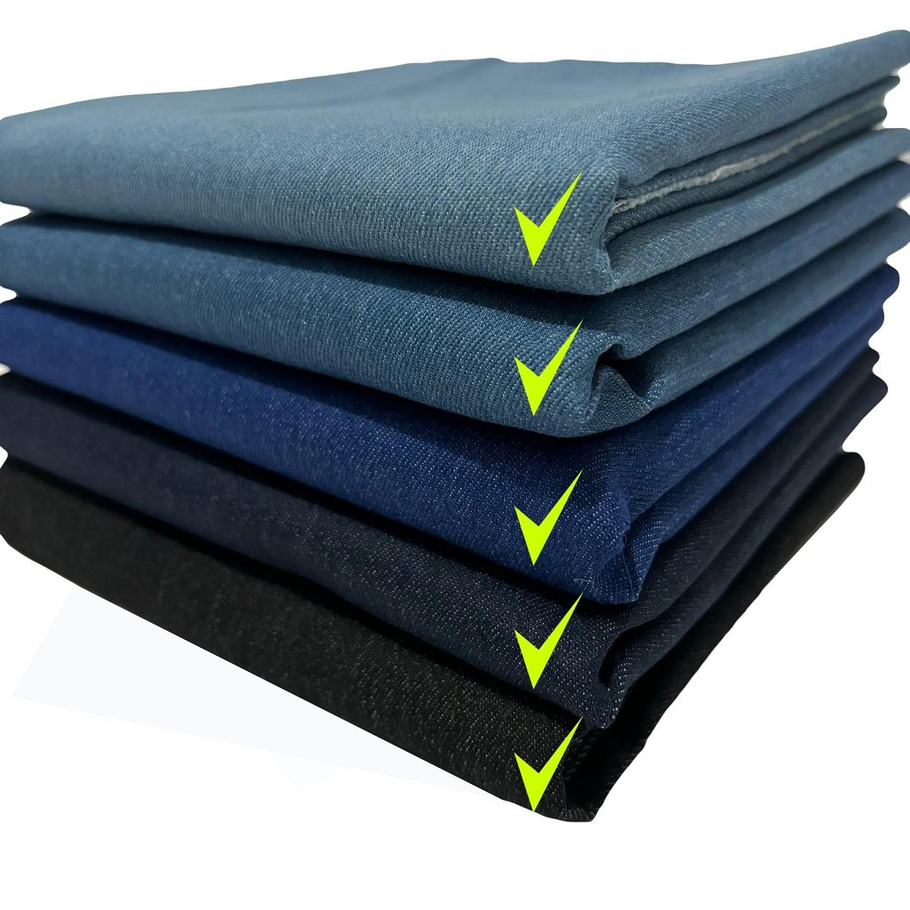 Fabric by the yard- Denim bundle of 6 yards 2024