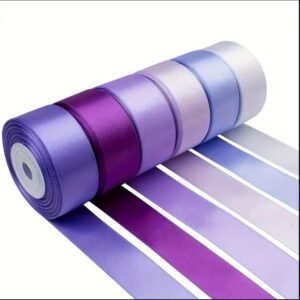 Purple Ribbon for gift wrapping, Blue ribbon, Christmas ribbon