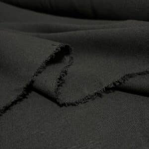 Blacl Linen Fabric