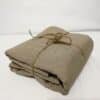 Linen material, Linen Fabric by the yard for clothing, Embroidery linen fabric, Khaki