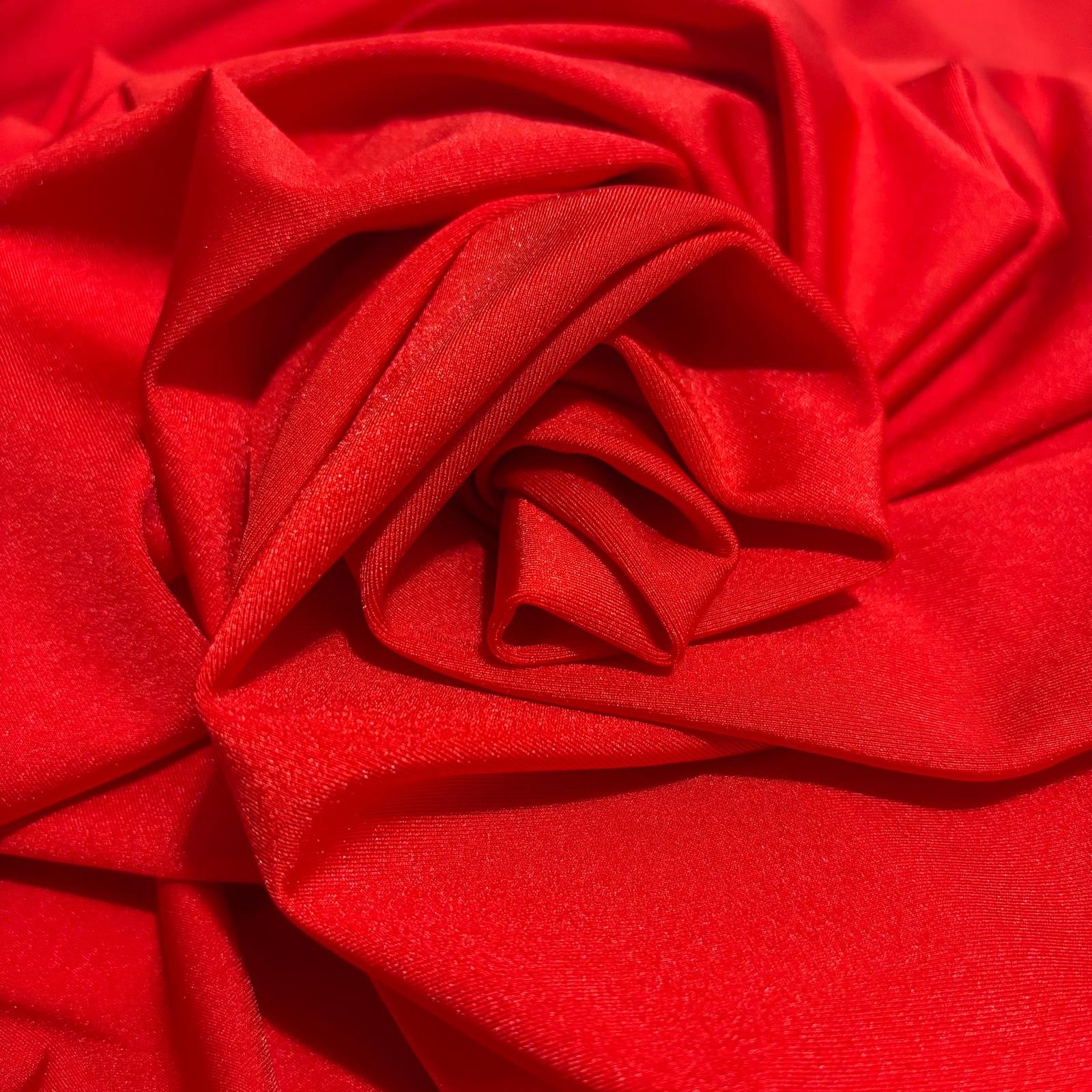 Swimming suit red fabric
