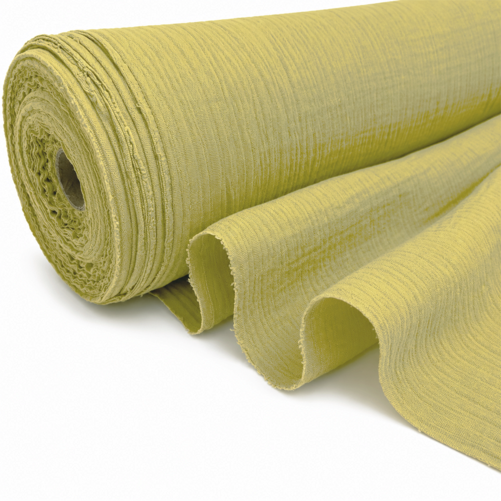 Cotton Double Gauze Mustard col.7